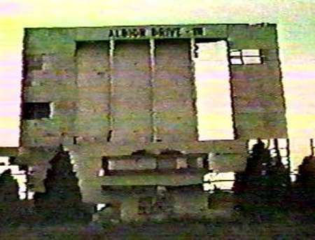 Albion Drive-In Theatre - Screen - Photo From Rg (newer photo)